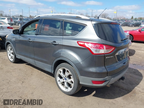 2015 Ford Escape Titanium with VIN 1FMCU0J91FUB74896, listed as a IAAI auction lot 41919609 with 135,363 mi miles. Bid and sale history available at carsss.com. Image 3.