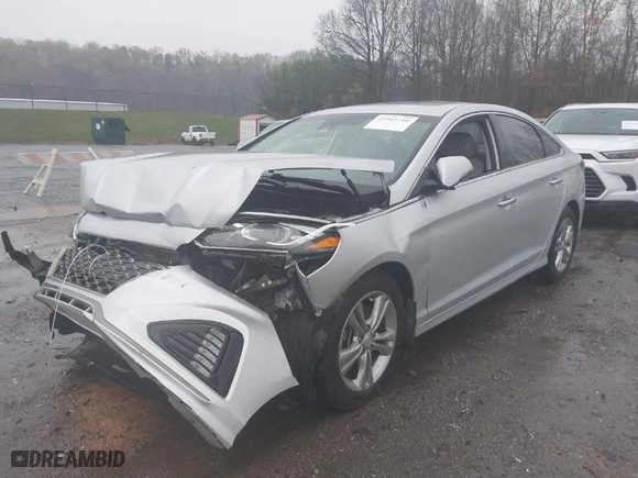 2019 Hyundai Sonata Sport with VIN 5NPE34AF0KH729533, listed as a IAAI auction lot 41903710 with 46,352 mi miles. Bid and sale history available at carsss.com. Image 2.