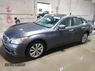 2011 Infiniti M with VIN JN1AY1AR1BM570667, listed as a Copart auction lot 74661744 with 179,340 mi miles and Salvage Title. Bid and sale history available at carsss.com. Image 1.