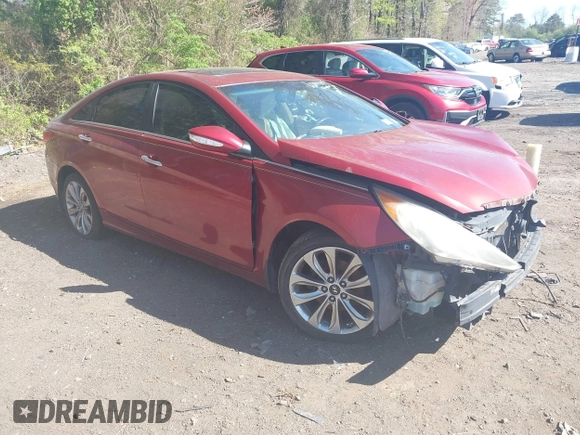 2011 Hyundai Sonata Limited with VIN 5NPEC4AB3BH212921, listed as a IAAI auction lot 42148255 with 153,088 mi miles and . Bid and sale history available at DreamBid. Image 1.