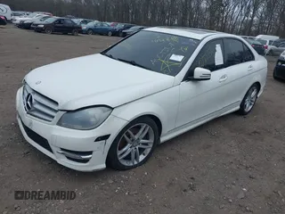 2012 Mercedes-Benz C-Class C 300 Sport with VIN WDDGF8BB2CF878126, listed as a IAAI auction lot 41927688 with 999,999 mi miles. Bid and sale history available at carsss.com. Image 2.