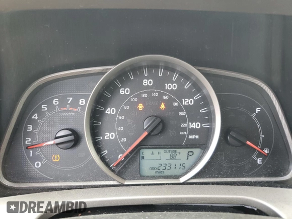 2013 Toyota RAV4 XLE with VIN 2T3WFREV2DW071395, listed as a Copart auction lot 56493445 with 233,115 mi miles and Salvage title. Bid and sale history available at DreamBid. Image 9.