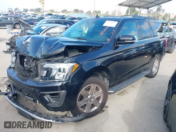 2019 Ford Expedition XLT with VIN 1FMJU1HT1KEA35158, listed as a IAAI auction lot 41538993 with 40,045 mi miles and . Bid and sale history available at DreamBid. Image 2.