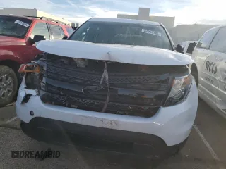 2013 Ford Utility Police Interceptor with VIN 1FM5K8AR9DGC73183, listed as a Copart auction lot 82955384 with 92,876 mi miles and Salvage Title. Bid and sale history available at carsss.com. Image 5.