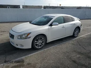 2011 Nissan Maxima S with VIN 1N4AA5AP3BC829307, listed as a Copart auction lot 61564575 with 107,633 mi miles and Salvage title. Bid and sale history available at DreamBid. Image 1.