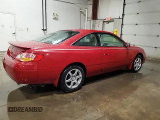 2003 Toyota Solara SE with VIN 2T1CE22P43C025496, listed as a Copart auction lot 89157825 with 104,722 mi miles and Salvage Title. Bid and sale history available at carsss.com. Image 3.