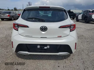 2022 Toyota Corolla Hatchback XSE with VIN JTNC4MBE1N3174369, listed as a Copart auction lot 67378154 with 20,952 mi miles and Salvage Title. Bid and sale history available at carsss.com. Image 6.