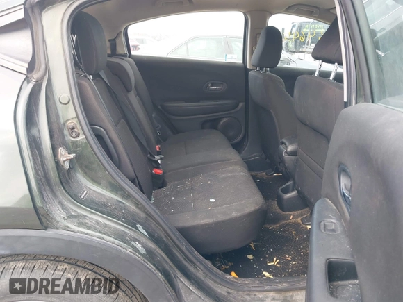 2018 Honda HR-V LX with VIN 3CZRU6H31JM703564, listed as a IAAI auction lot 41864645 with 123,652 mi miles. Bid and sale history available at carsss.com. Image 8.