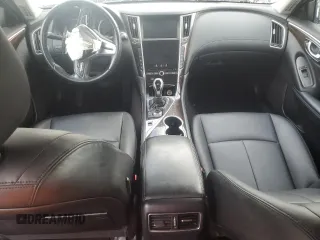 2019 Infiniti Q50 3.0t LUXE with VIN JN1EV7AP4KM518719, listed as a Copart auction lot 52397195 with 84,986 mi miles and Non Repairable. Bid and sale history available at carsss.com. Image 8.