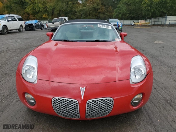 2006 Pontiac Solstice with VIN 1G2MB33BX6Y111731, listed as a Copart auction lot 72898534 with 123,201 mi miles and Salvage Title. Bid and sale history available at carsss.com. Image 5.