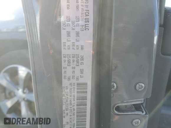 2020 Jeep Cherokee Limited with VIN 1C4PJMDX4LD531564, listed as a Copart auction lot 45378875 with 48,366 mi miles and Salvage title. Bid and sale history available at DreamBid. Image 13.