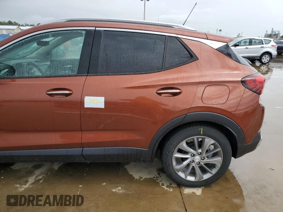 2021 Buick Encore GX Essence with VIN KL4MMFSL3MB076378, listed as a Copart auction lot 77713884 with Not provided miles and Salvage title. Bid and sale history available at DreamBid. Image 13.