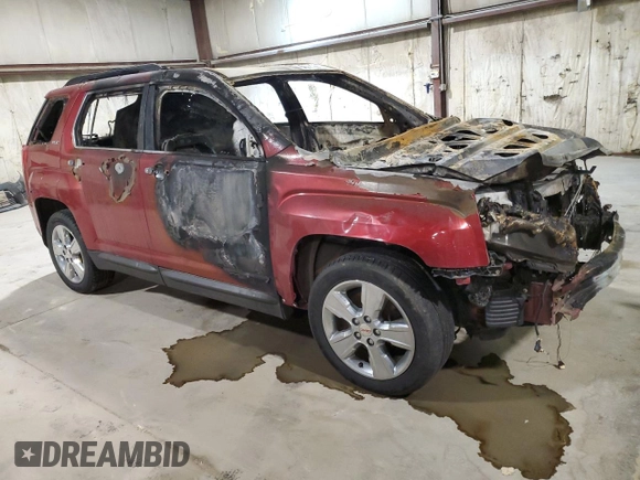 2015 GMC Terrain SLE with VIN 2GKALREK6F6349291, listed as a Copart auction lot 51473095 with 0 mi miles and Salvage Title. Bid and sale history available at carsss.com. Image 4.