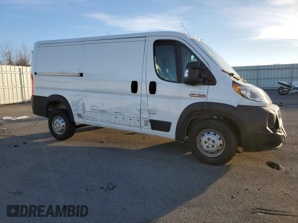 2021 Ram ProMaster Cargo with VIN 3C6LRVVG8ME547222, listed as a Copart auction lot 51192625 with 81,295 mi miles and Salvage Title. Bid and sale history available at carsss.com. Image 4.