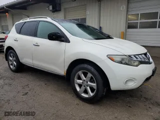2009 Nissan Murano LE with VIN JN8AZ18W99W207736, listed as a Copart auction lot 85151904 with 189,265 mi miles and Clean Title. Bid and sale history available at carsss.com. Image 4.