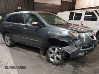2011 Acura MDX with VIN 2HNYD2H27BH546229, listed as a IAAI auction lot 41837354 with 104,944 mi miles. Bid and sale history available at carsss.com. Image 1.