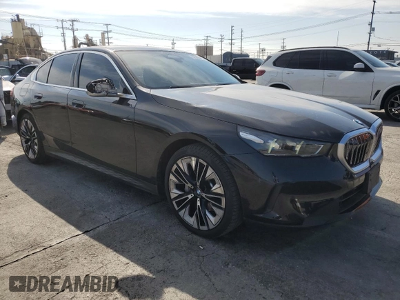 2024 BMW 5 Series 530i with VIN WBA43FJ09RCS15203, listed as a Copart auction lot 42549495 with 22,920 mi miles and Salvage title. Bid and sale history available at DreamBid. Image 4.