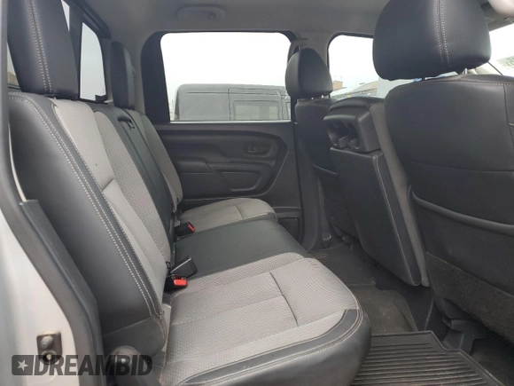 2020 Nissan Titan S with VIN 1N6AA1EC5LN510116, listed as a Copart auction lot 49170515 with 55,362 mi miles and Salvage title. Bid and sale history available at DreamBid. Image 10.