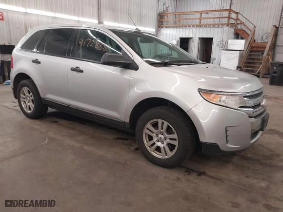2012 Ford Edge SE with VIN 2FMDK3GCXCBA12605, listed as a IAAI auction lot 41728885 with 162,875 mi miles. Bid and sale history available at carsss.com. Image 1.