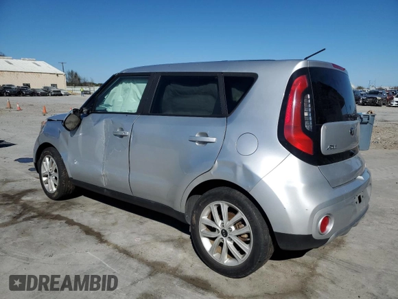 2018 Kia Soul + with VIN KNDJP3A50J7569533, listed as a Copart auction lot 46692825 with 93,506 mi miles and Salvage Title. Bid and sale history available at carsss.com. Image 2.
