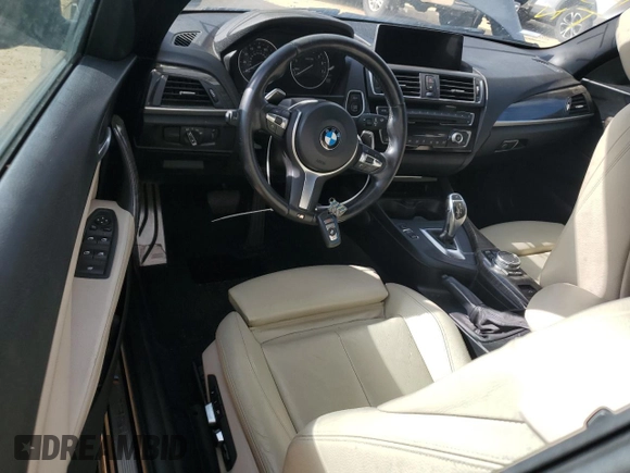 2016 BMW 2 Series M235i with VIN WBA1M1C57GV394290, listed as a Copart auction lot 76187684 with 60,838 mi miles and Salvage Title. Bid and sale history available at carsss.com. Image 8.