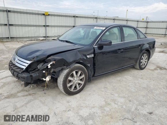 2008 Ford Taurus SEL with VIN 1FAHP24W98G186249, listed as a Copart auction lot 50456075 with 88,291 mi miles and Salvage Title. Bid and sale history available at DreamBid. Image 1.