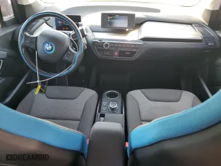 2018 BMW i3 with VIN WBY7Z2C5XJVE61817, listed as a Copart auction lot 89173665 with 22,811 mi miles and Salvage Title. Bid and sale history available at carsss.com. Image 8.