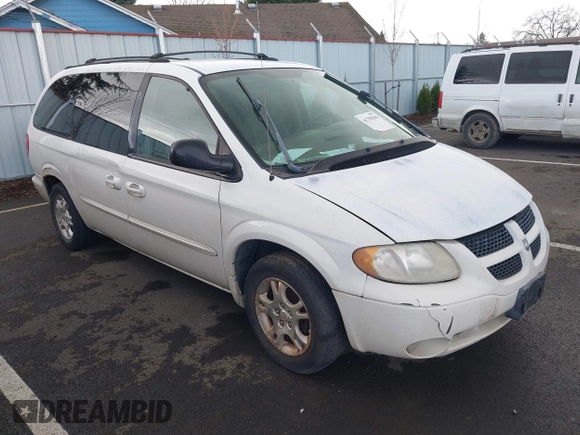 2003 Dodge Caravan Sport z VIN 2D4GP44L43R236945, wystawiony jako IAAI lot #41798386 z przebiegiem 143 904 mil mil oraz . Historia ofert i sprzedaży dostępna na DreamBid. Obrazek 1.