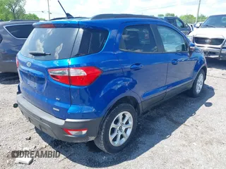 2018 Ford EcoSport SE with VIN MAJ3P1TE7JC159075, listed as a IAAI auction lot 42114135 with 73,154 mi miles and . Bid and sale history available at DreamBid. Image 4.