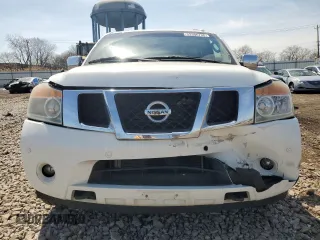 2011 Nissan Armada Platinum z VIN 5N1AA0NC7BN613402, wystawiony jako Copart lot #53395735 z przebiegiem 203 583 mil mil oraz Szkoda całkowita • Salvage title. Historia ofert i sprzedaży dostępna na DreamBid. Obrazek 5.