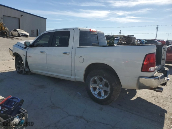2009 Dodge Ram 1500 Laramie with VIN 1D3HB13T99S743838, listed as a Copart auction lot 82047644 with 179,761 mi miles and Salvage Title. Bid and sale history available at carsss.com. Image 2.