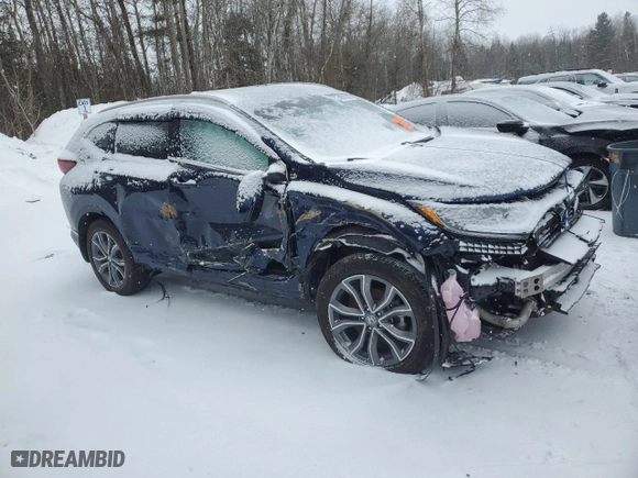 2020 Honda CR-V Touring with VIN 2HKRW2H93LH212354, listed as a Copart auction lot 48068635 with 0 mi miles and Salvage Title. Bid and sale history available at carsss.com. Image 4.