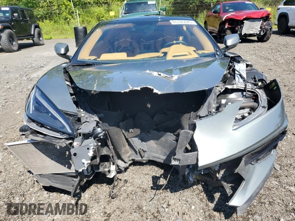 2023 Chevrolet Corvette 3LT z VIN 1G1YC3D44P5110838, wystawiony jako Copart lot #65185045 z przebiegiem 21 220 mil mil oraz Nie do naprawy • Non repairable. Historia ofert i sprzedaży dostępna na DreamBid. Obrazek 5.