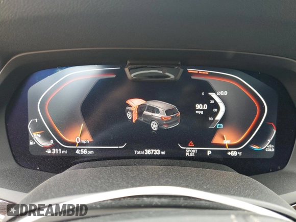 2019 BMW X5 xDrive40i with VIN 5UXCR6C59KLL24044, listed as a Copart auction lot 49685143 with 36,733 mi miles and . Bid and sale history available at DreamBid. Image 9.