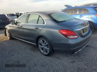 2017 Mercedes-Benz C 300 with VIN 55SWF4JB9HU210401, listed as a Copart auction lot 75676224 with Not Provided miles and Salvage Title. Bid and sale history available at carsss.com. Image 2.