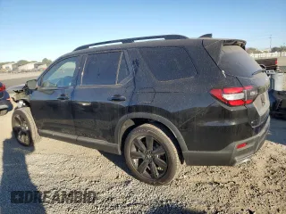 2025 Honda Pilot Black Edition with VIN 5FNYG1H93SB082124, listed as a Copart auction lot 89326585 with 989 mi miles and Salvage Title. Bid and sale history available at carsss.com. Image 2.