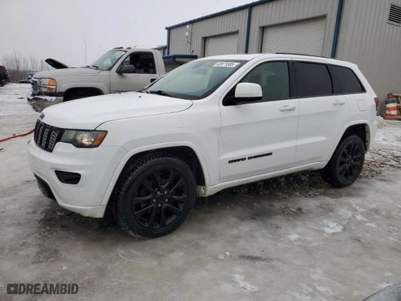 2018 Jeep Grand Cherokee Upland with VIN 1C4RJFAG0JC319580, listed as a Copart auction lot 43871585 with 163,482 mi miles and Clean Title. Bid and sale history available at carsss.com. Image 1.