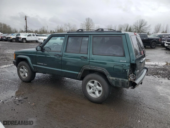 2000 Jeep Cherokee Police with VIN 1J4FF48S4YL160022, listed as a Copart auction lot 45707615 with NaN miles and Salvage Title. Bid and sale history available at carsss.com. Image 2.
