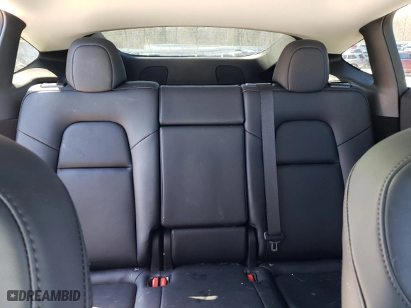 2023 Tesla Model Y Performance with VIN 7SAYGDEF6PF785870, listed as a Copart auction lot 46524285 with 24,283 mi miles and Salvage Title. Bid and sale history available at carsss.com. Image 10.