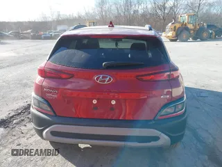 2022 Hyundai Kona SEL with VIN KM8K6CAB2NU890103, listed as a IAAI auction lot 41241709 with 54,868 mi miles. Bid and sale history available at carsss.com. Image 15.