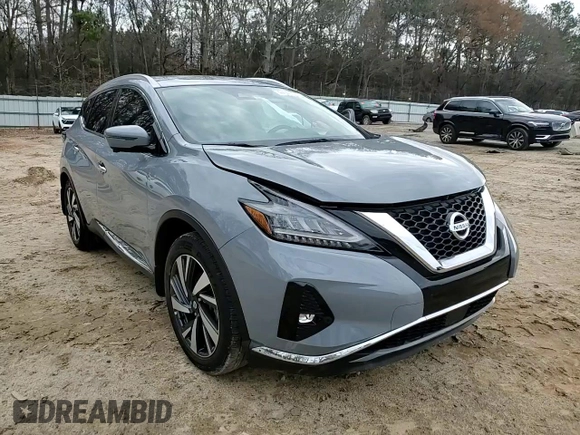 2022 Nissan Murano SL with VIN 5N1AZ2CJ4NC112246, listed as a Copart auction lot 44647395 with 48,790 mi miles and Salvage Title. Bid and sale history available at carsss.com. Image 11.