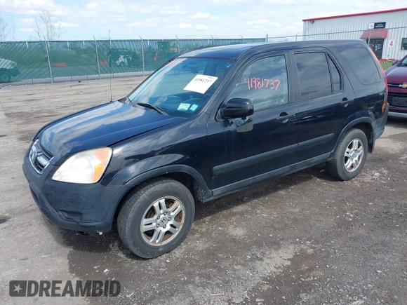 2003 Honda CR-V EX with VIN SHSRD78853U140378, listed as a IAAI auction lot 41981737 with 251,453 mi miles and . Bid and sale history available at carsss.com. Image 2.