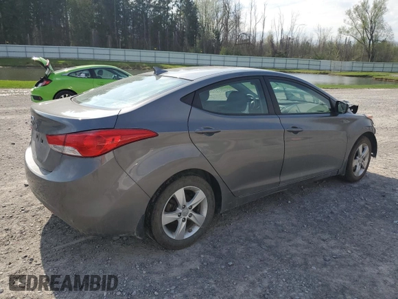 2013 Hyundai Elantra GLS z VIN 5NPDH4AE4DH398219, wystawiony jako Copart lot #55365475 z przebiegiem Nie podano mil oraz Szkoda całkowita • Salvage title. Historia ofert i sprzedaży dostępna na DreamBid. Obrazek 3.