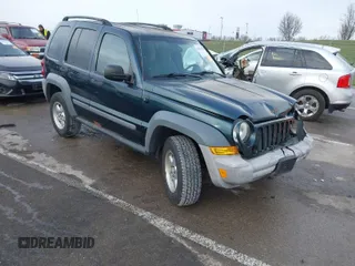 2005 Jeep Liberty Sport with VIN 1J4GL48K15W631101, listed as a IAAI auction lot 41217588 with 168,378 mi miles. Bid and sale history available at carsss.com. Image 1.