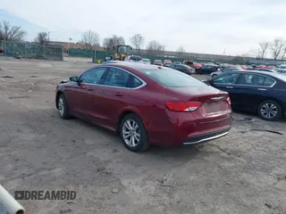 2015 Chrysler 200 Limited with VIN 1C3CCCAB5FN724790, listed as a IAAI auction lot 41602194 with 93,708 mi miles. Bid and sale history available at carsss.com. Image 3.