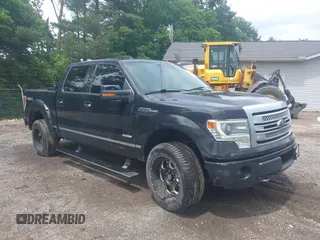 2014 Ford F-150 XL with VIN 1FTFW1ET9EFC24583, listed as a IAAI auction lot 42454980 with 158,364 mi miles and . Bid and sale history available at DreamBid. Image 1.