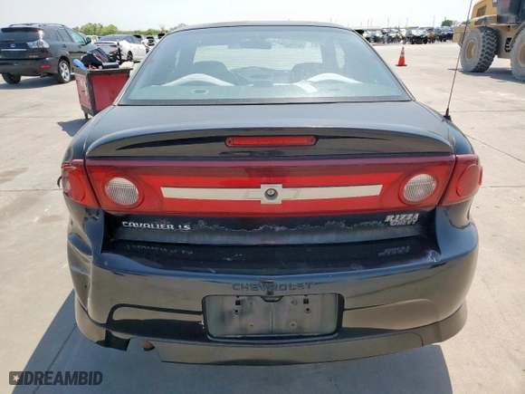 2003 Chevrolet Cavalier LS Sport with VIN 1G1JH12F037369496, listed as a Copart auction lot 51009855 with 158,958 mi miles and Salvage Title. Bid and sale history available at carsss.com. Image 6.