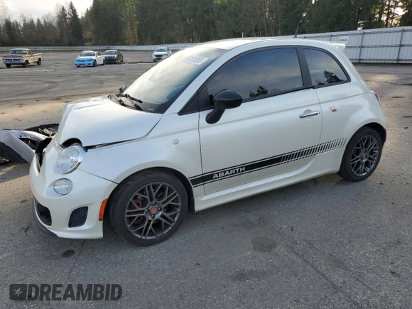 2017 FIAT 500 Abarth z VIN 3C3CFFFH1HT530394, wystawiony jako Copart lot #47134865 z przebiegiem Nie podano mil oraz Szkody całkowita. Historia ofert i sprzedaży dostępna na DreamBid. Obrazek 1.