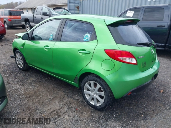 2011 Mazda 2 Sport with VIN JM1DE1HZ1B0119805, listed as a IAAI auction lot 41934481 with 122,679 mi miles. Bid and sale history available at carsss.com. Image 3.