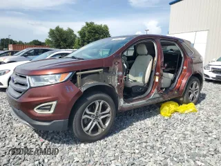 2015 Ford Edge Titanium z VIN 2FMTK3K99FBC22382, wystawiony jako Copart lot #60033195 z przebiegiem 89 630 mil mil oraz Szkoda całkowita • Salvage title. Historia ofert i sprzedaży dostępna na DreamBid. Obrazek 1.
